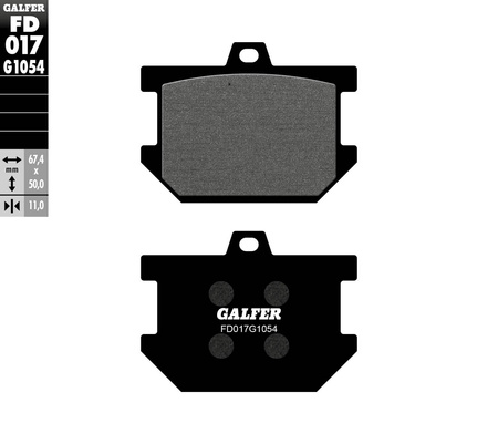 Klocki hamulcowe kh34 Yamaha XV 1000 Yamaha SR 500 Yamaha XJ 650 Yamaha XS 400