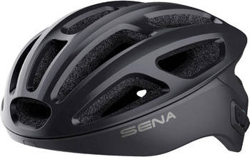Kask rowerowy r1 road z wbudowanym interkomem bluetooth 4.1 do 900m rozmiar l ( 58-62 cm ) kolor czarny (el)