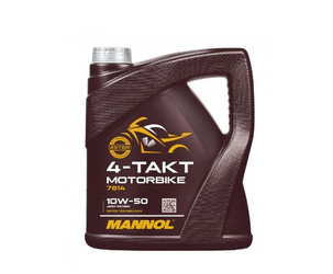 OLEJ SILNIKOWY 4T MOTORBIKE 10W50 4L SYNTETYCZNY ESTER TECHNOLOGY (JASO MA/MA2) (7814) (20)
