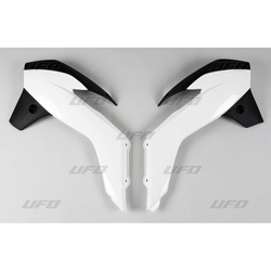 Osłony chłodnicy ktm sx '13-'17 kolor oem '17 (biały/czarny)