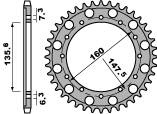 Zębatka tylna 1507 52 f fantic 50 (łańc. 428)