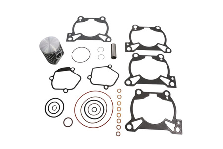 ZESTAW NAPRAWCZY GÓRY SILNIKA KTM SX / EXC 85 '18-'25, HUSQVARNA TC 85 '18-'25, GAS GAS MC 85 '21-'25 (RACE EVOLUTION, JEDEN PIERŚCIEŃ 0,8MM) (STD. + 0.03MM = 46.97MM) (TŁOK, USZCZELKI TOP-END, ŁOŻYSKO GŁÓWKI KORBOWODU)