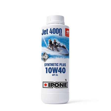 Ipone jet 4000 rs 10w40 4t olej silnikowy półsyntetyk 1l skutery wodne (akc) (15) - wyprzedaż