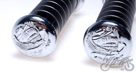 Manetka metal ryflowana dekiel orzeł czarna