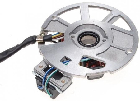 Stator iskrownik skuter 2T 6 Przewodów Keeway Zipp