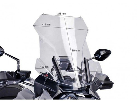 Szyba Turystyczna Puig Do Bmw R1200gs 13-18 / R1250gs 18-23 (Z Deflektorem) Lekko Przyciemniona