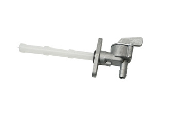 Kranik paliwa do motocykla cross enduro wyjściem wężyka paliwa do tyłu