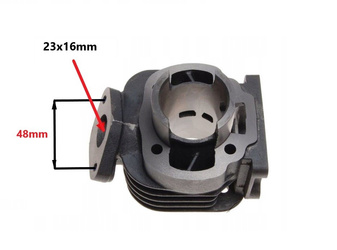Cylinder Żeliwny Power Force Basic Aprilia Rs Mbk Booster Yamaha Bws Minarelli Vertical 40mm  2t