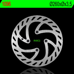 Tarcza hamulcowa przód ajp 125/200/240 enduro (średnica 260mm (4x6,5mm)