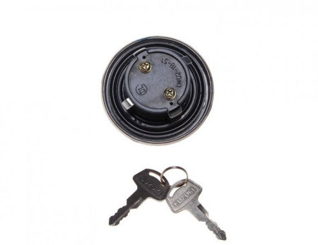 Korek wlewu paliwa chromowany Suzuki Gn 125