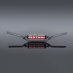 Kierownica 7/8 cala (22mm) mx handlebar grey rc padded kolor szary gąbką