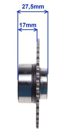 Wolne Koło Rozrusznika Silnik 154FMI