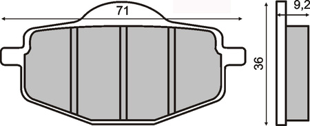 Klocki Hamulcowe Rms 225102730