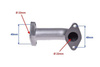 Króciec gaźnika kolanko gaźnika 4T 110Ccm