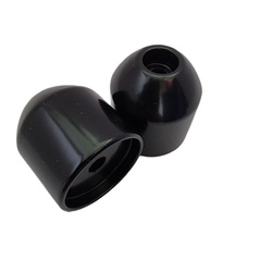 KOŃCÓWKI/CIĘŻARKI KIEROWNICY APRILIA RSV, SHIVER, TUONO, MANA, PEGASO (PATRZ OPIS DODATKOWY) KOLOR CZARNY 2401020000 (OEM: AP8104509)