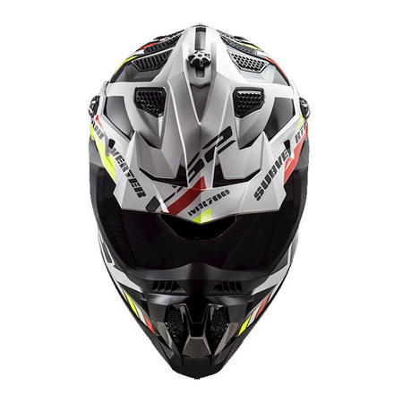 Kask enduro LS2 MX700 Subverter Evo Stomp White Black