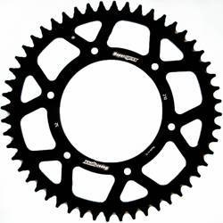 Zębatka tylna aluminiowa 7075-t6 (ergal) 289 52 honda cr/crf '83-'16 (jtr210.52) kolor czarny