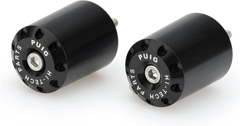 Ciężarki / końcówki kierownicy długie puig do aprilia rs 660 21-22 czarne