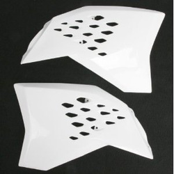 Osłony chłodnicy ktm sx-sxf-exc '09-'10 kolor biały = kt03095041
