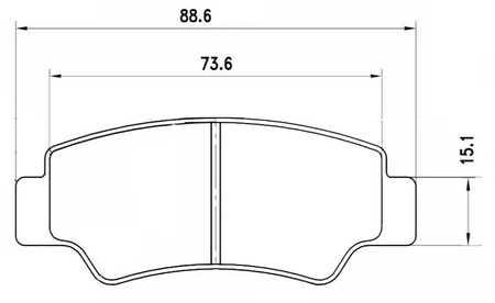Klocki Hamulcowe Atv Cf Moto Cf800 Cf1000 Qj Sfa1000 Sfa600 Złote Tył - Fa747