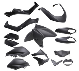 Komplet Osłon Plastikowych Power Force Yamaha N-Max 125 15-20 Czarny