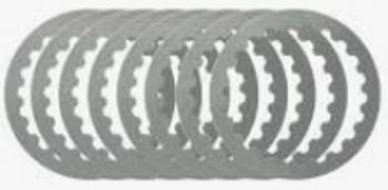 Psychic przekładki tarcz sprzęgłowych kawasaki kxf450 06-16, kfx450r 08-14,kdx250 91-94, kx250 91 (7 szt.) (ps071b)