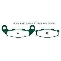 KLOCKI HAMULCOWE EBC FA141