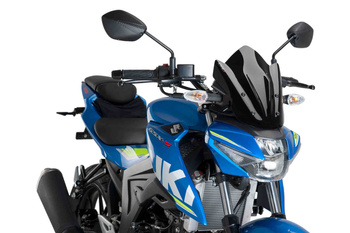 Szyba Owiewka Puig Do Suzuki Gsx-S125 17-21 Mocno Przyciemniona