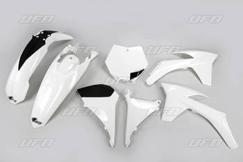 komplet plastików ktm sx '11 kolor biały (kt509e047)