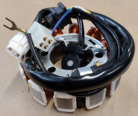 Uzwojenie alternatora stator yamaha ybr 125, xtz 125 '02-'05 (oem:5hh-h1410-00)
