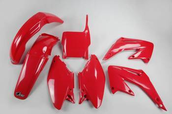 Komplet plastików honda cr 125/250 '04, kolor czerwony