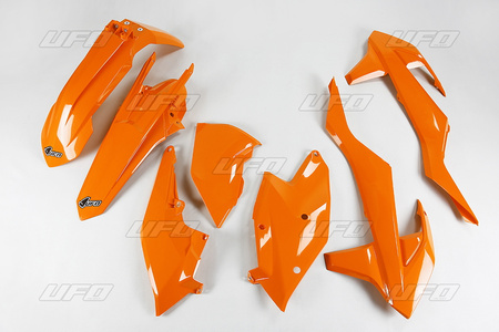 Komplet plastików ktm exc '17-'18, kolor pomarańczowy (kt518e127)