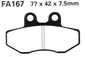 Klocki hamulcowe Rieju SMX 125 Aprilia Pegaso 600
