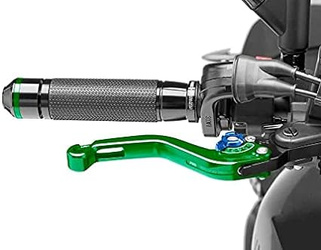 Regulowana Dźwignia Hamulca 2.0 Puig (Superkrótka, Wymaga Adaptera) Zielono-Niebieska