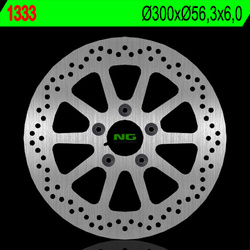 Tarcza hamulcowa tył harley davidson 1450/1584/1690/1800 (300x56,3x6) (5x10,5mm)