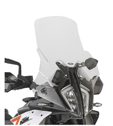 Szyba Ktm 790 / 890 Adventure '23-, 890 Smt '23-, 38,5 X 51 Cm Przezroczysta