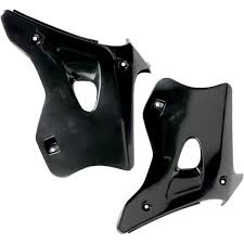 Osłony chłodnicy kawasaki kx 125/250 '94-'98 kolor czarny