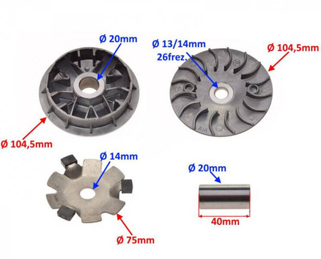 Wariator odblokowany do Longjia LJ50QT-9M