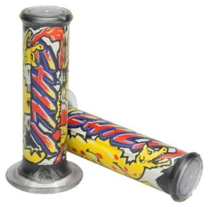 Manetki 01684-cl (120 mm/22 mm) bez otworu kolor żółty/niebieski/czerwony