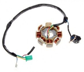 Stator iskrownik skuter 125 GY6-125 8 cewek