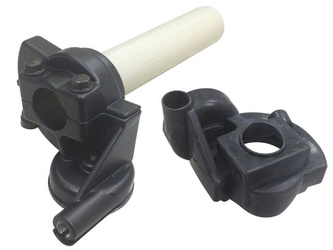 Rolgaz kpl. kawasaki kx 125/250 '02-05, suzuki rm 125/250 '95-05, yamaha yz 125/250 '96-10 z osłoną gumową (styl vortex)