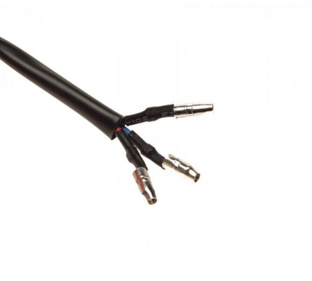 Kierunkowskaz led para czarny z białym kloszem