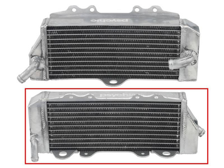 Psychic chłodnica yamaha yzf 426/450 '00-05, wrf 426/450 '00-06 wzmocniona o zwiększonej pojemności lewa (szt.)