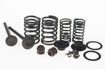 Komplet Zaworów Power Force Gy6 Ze Sprężynami I Uszczelniaczami (Długość 64 Mm)