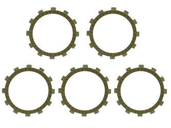 Psychic tarcze sprzęgłowe racing suzuki rm 80/85 '84-'15, dr 125, gn 125, rv 125 (ebs3318r)