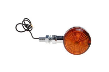 Kierunkowskaz chrom bullet krótki wspornik 10 mm