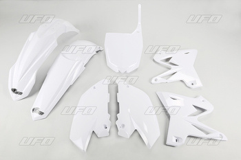 komplet plastików yamaha yz 125/250 '02-'14 kolor biały restyling (ya312e046)