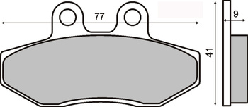 Klocki Hamulcowe Rms 225102720