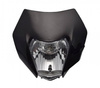 Owiewka przednia enduro cross z reflektorem czarna