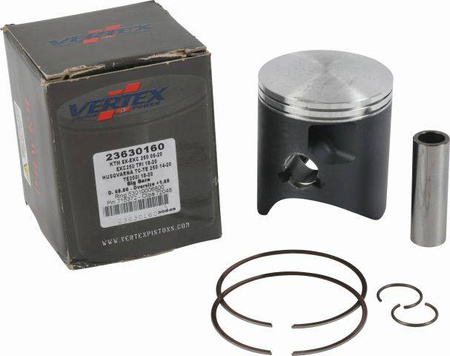Vertex tłok ktm (2t) sx 250 (sx250)'04-'22, exc 250 (exc250) '06-'22, tpi '18-22, husqvarna tc/te 250 '14-'22, husaberg te 250 '11-'14 (+1,60mm=67,95mm)